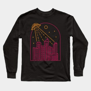 Ufo Attack 1 Long Sleeve T-Shirt